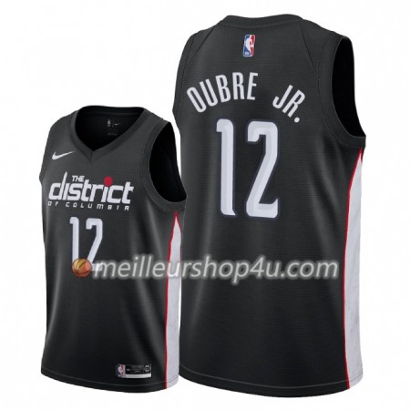 Maillot Basket Homme Washington Wizards Kelly Oubre Jr. 12 2018-19 Nike City Edition Noir Swingman